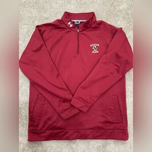 Boston College Maroon Quarter-Zip Pullover